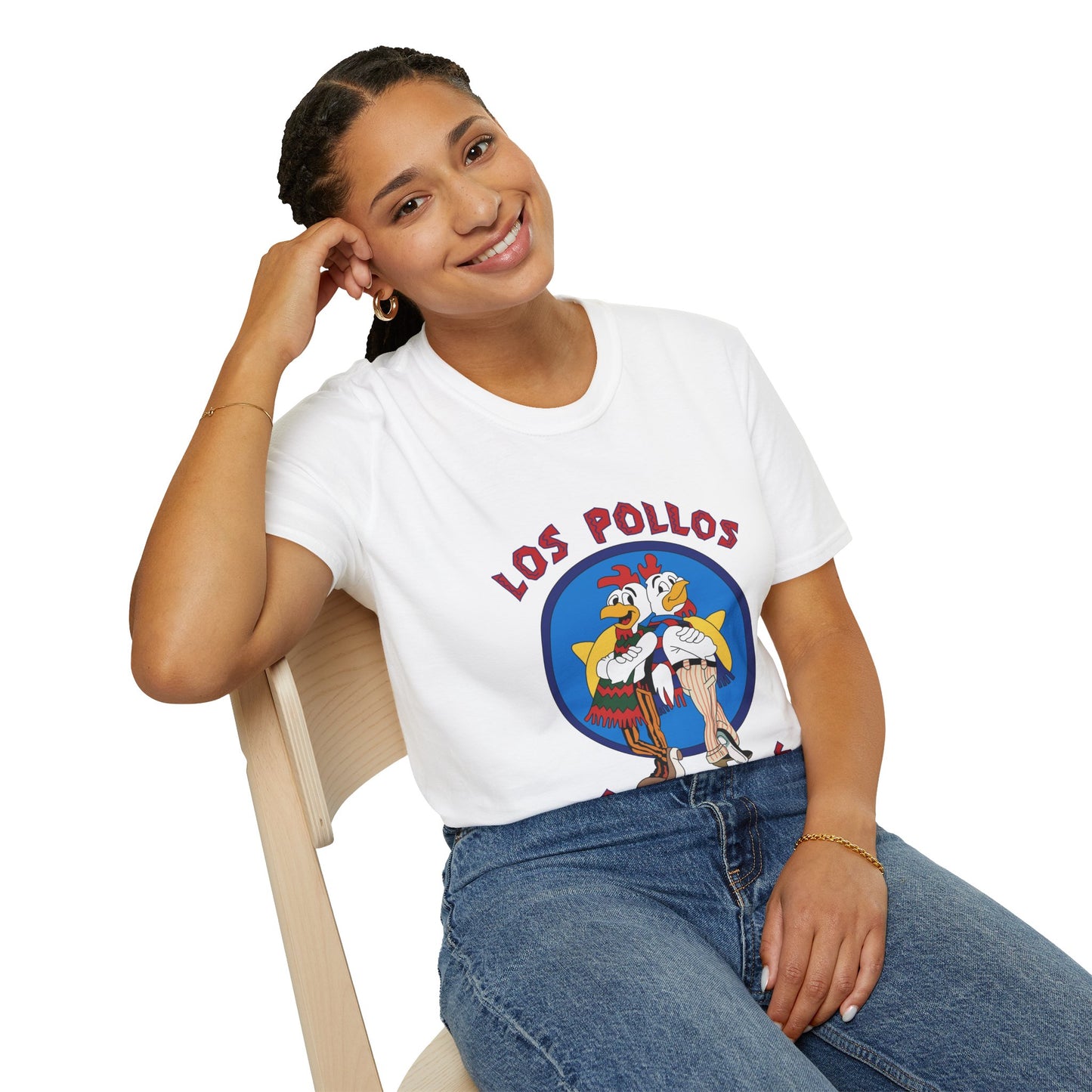 Breaking Bad Los Pollos Hermanos T-Shirt – Retro TV Logo Tee