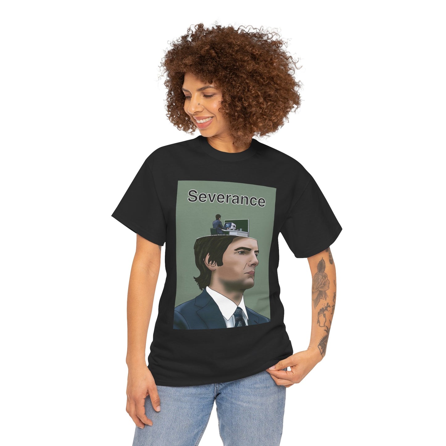Severance Tee — Minimalist TV-Series Graphic T-Shirt