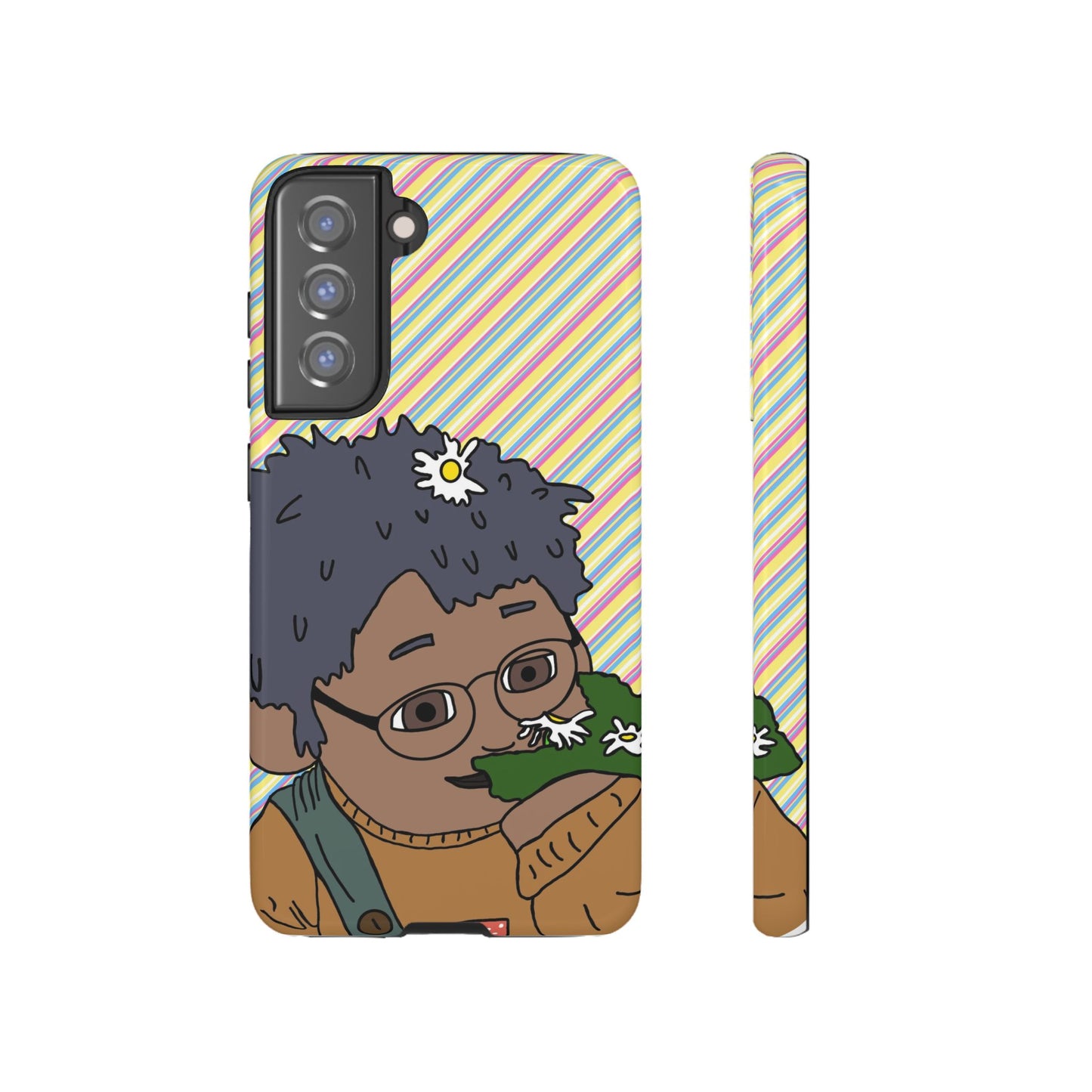 Cute Flowers Tom Phone Case —