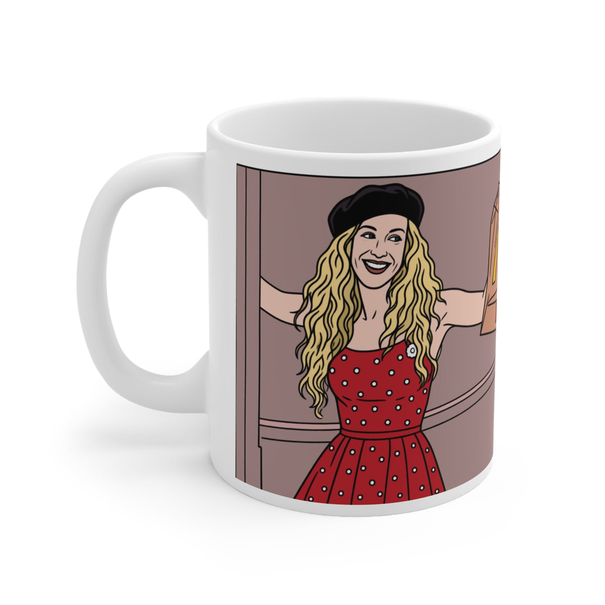 Carrie Bradshaw French Frie Mug
