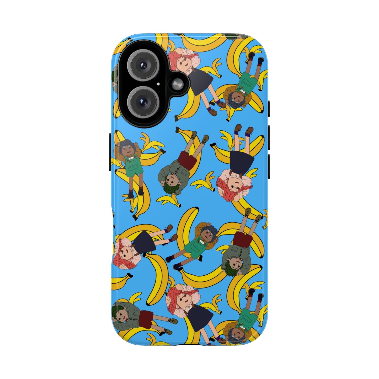 Banana Tots Pattern Phone Case — Cute Cartoon Phone Cover