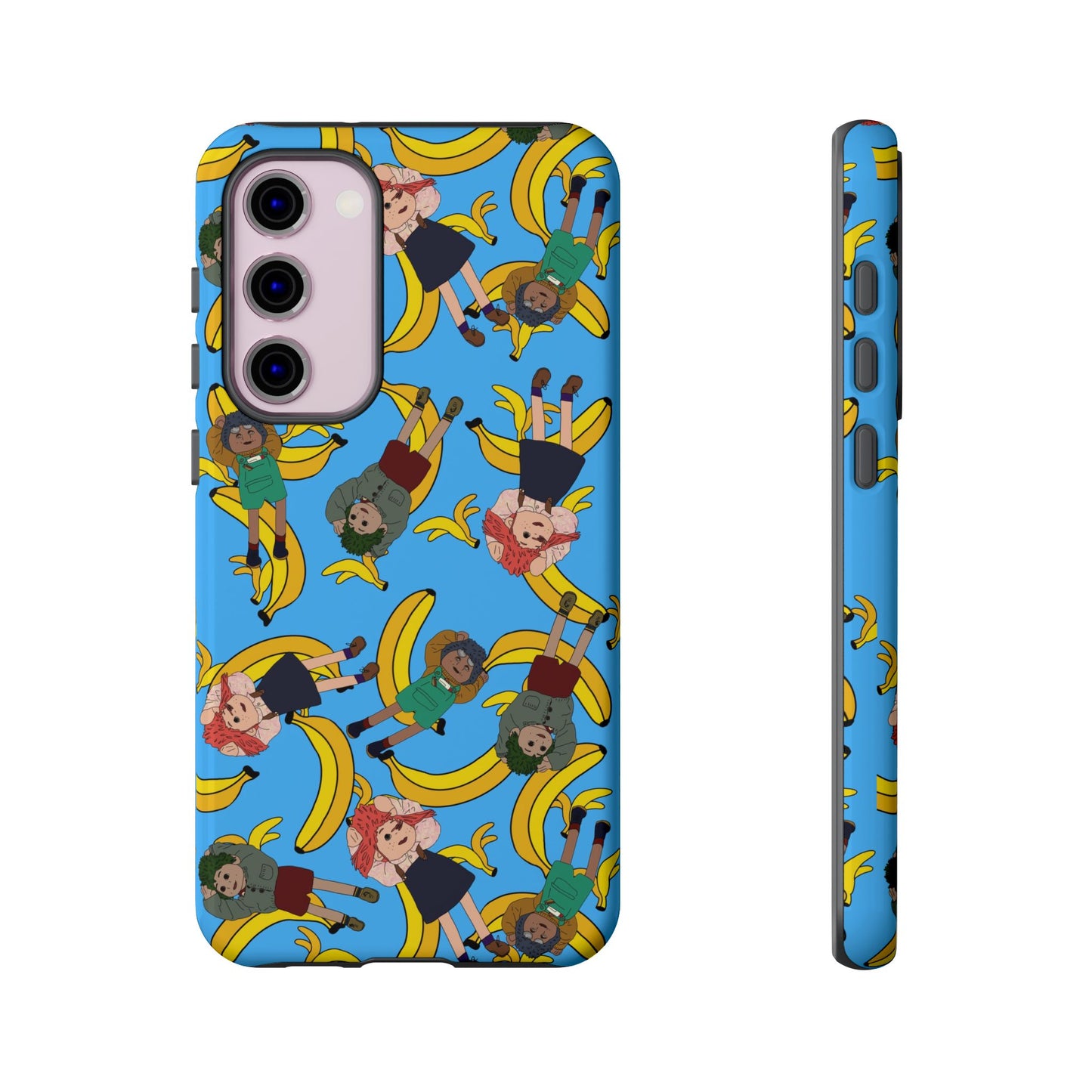 Banana Tots Pattern Phone Case — Cute Cartoon Phone Cover