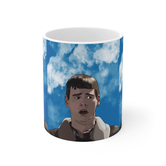 Lloyd Christmas Comedy Movie Mug — Classic Dumb & Dumber Ceramic Coffee Cup