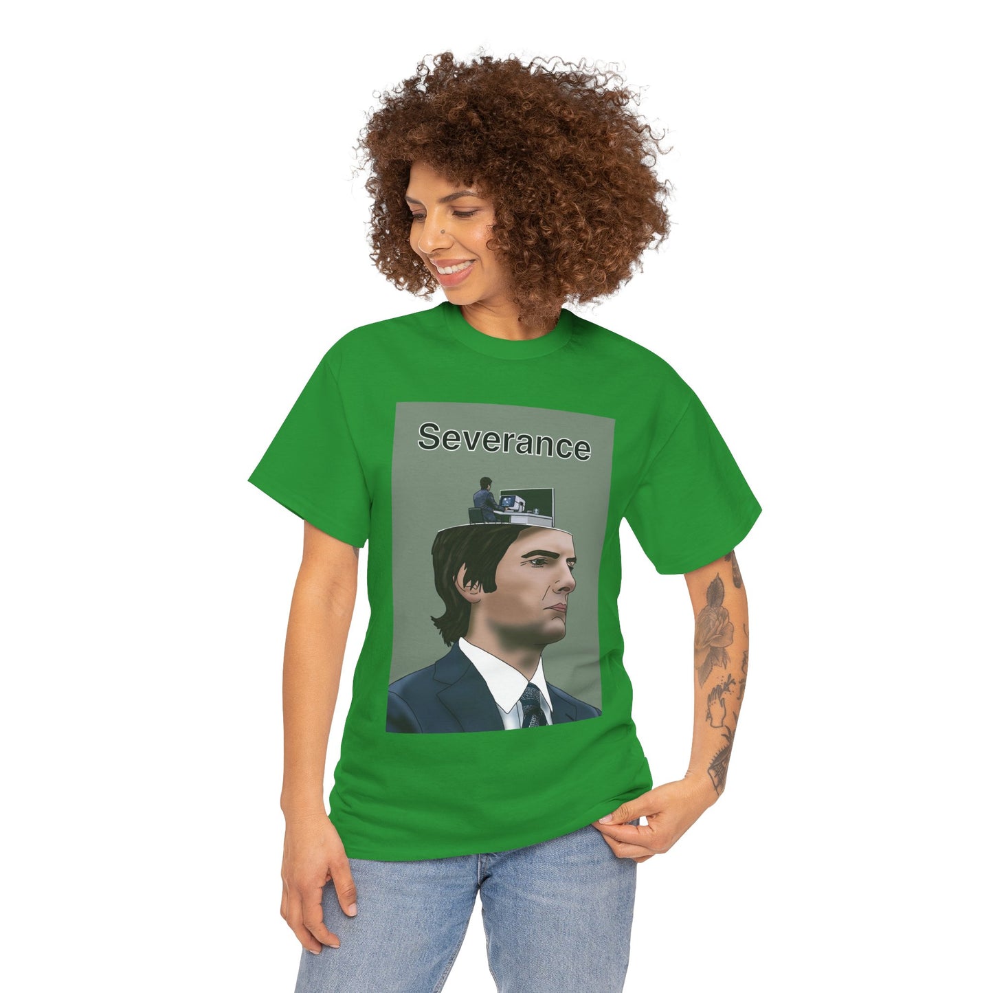 Severance Tee — Minimalist TV-Series Graphic T-Shirt