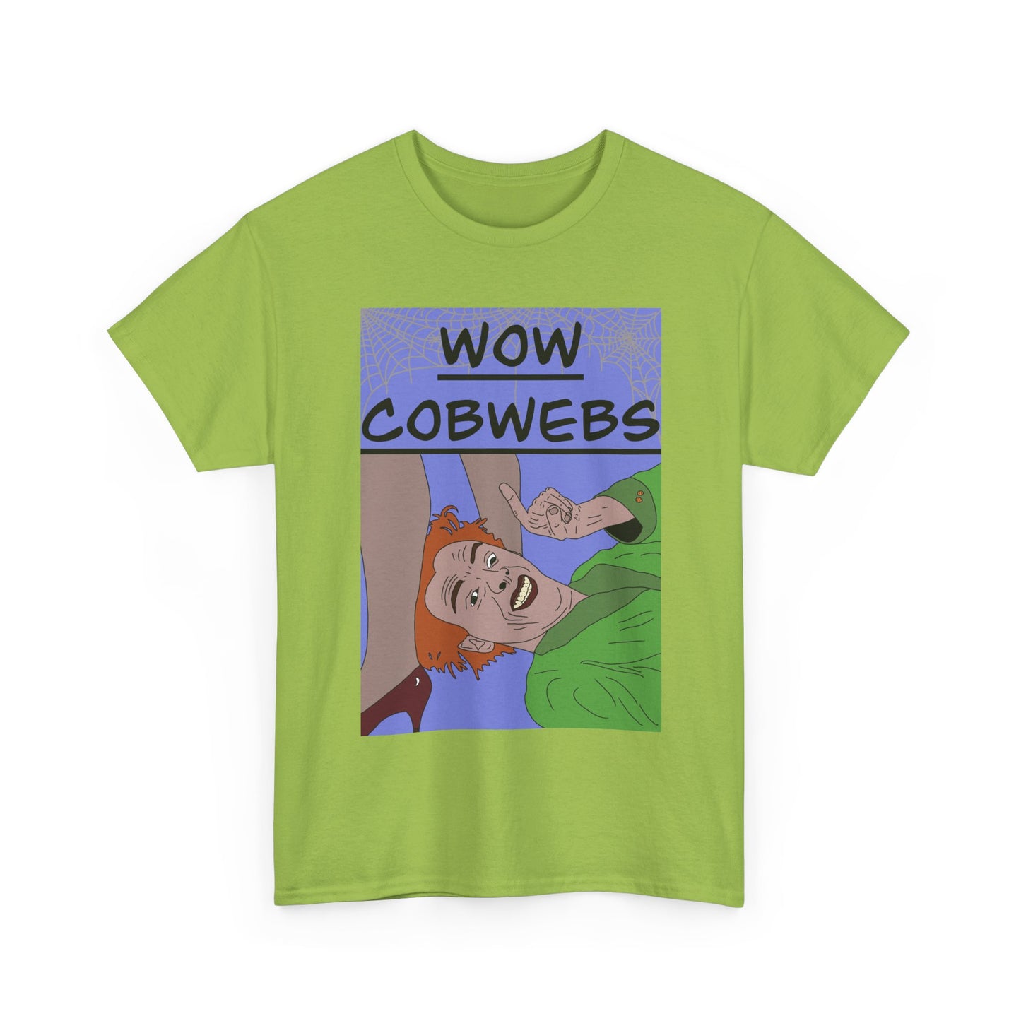 Drop Dead Fred T-Shirt — Funny "Wow Cobwebs" Retro Cartoon Tee