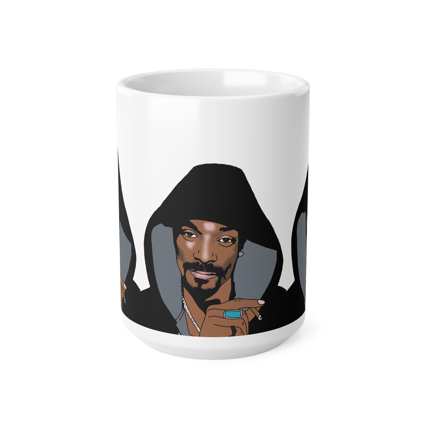 Hooded Snoop Ceramic Coffee Mug — 11oz/15oz