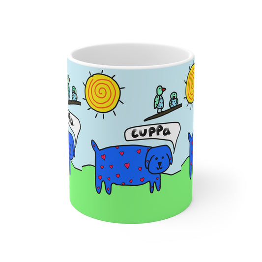 Bright Dog Cuppa | Funny Mug | More Jam