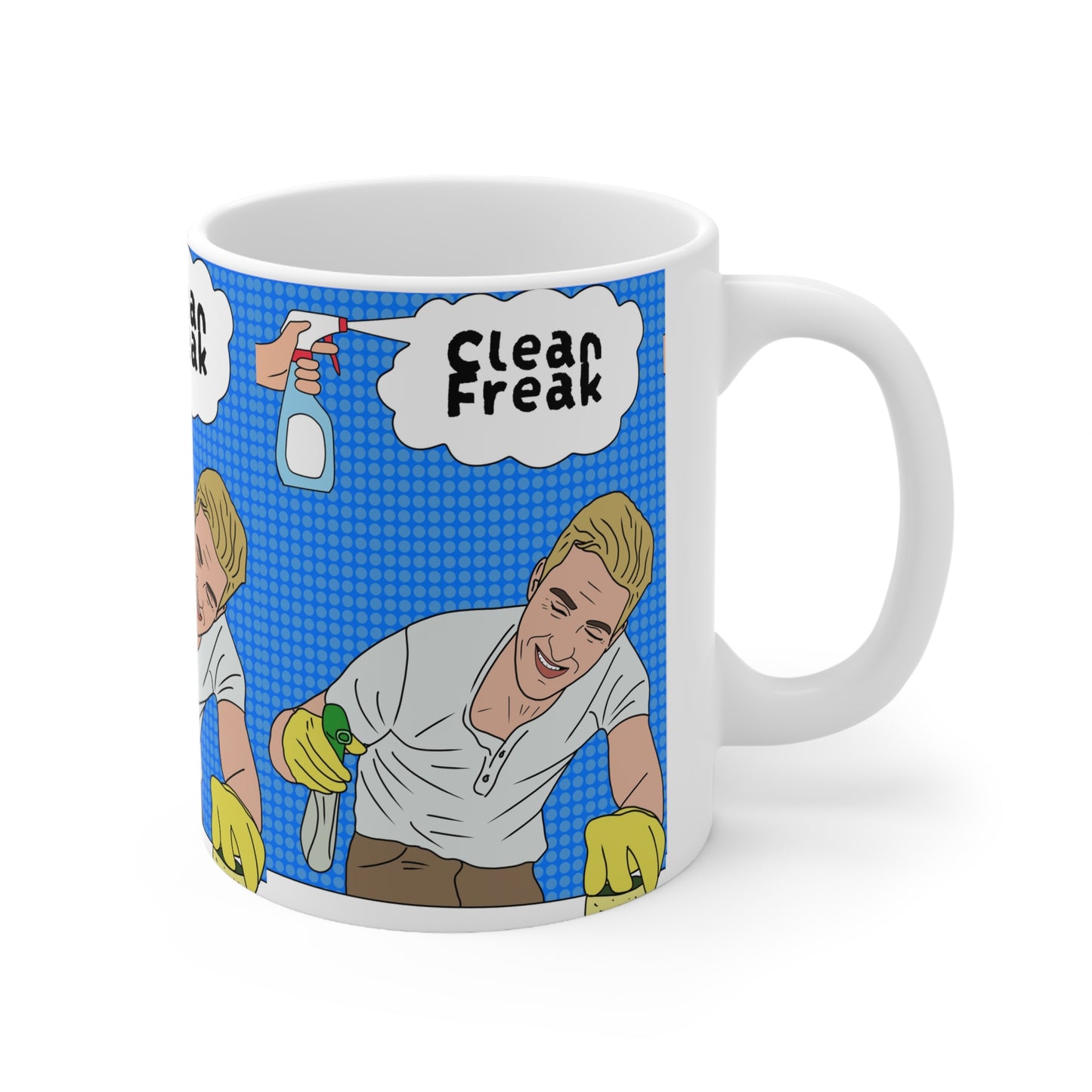 Clean Freak | Funny Mug | More Jam