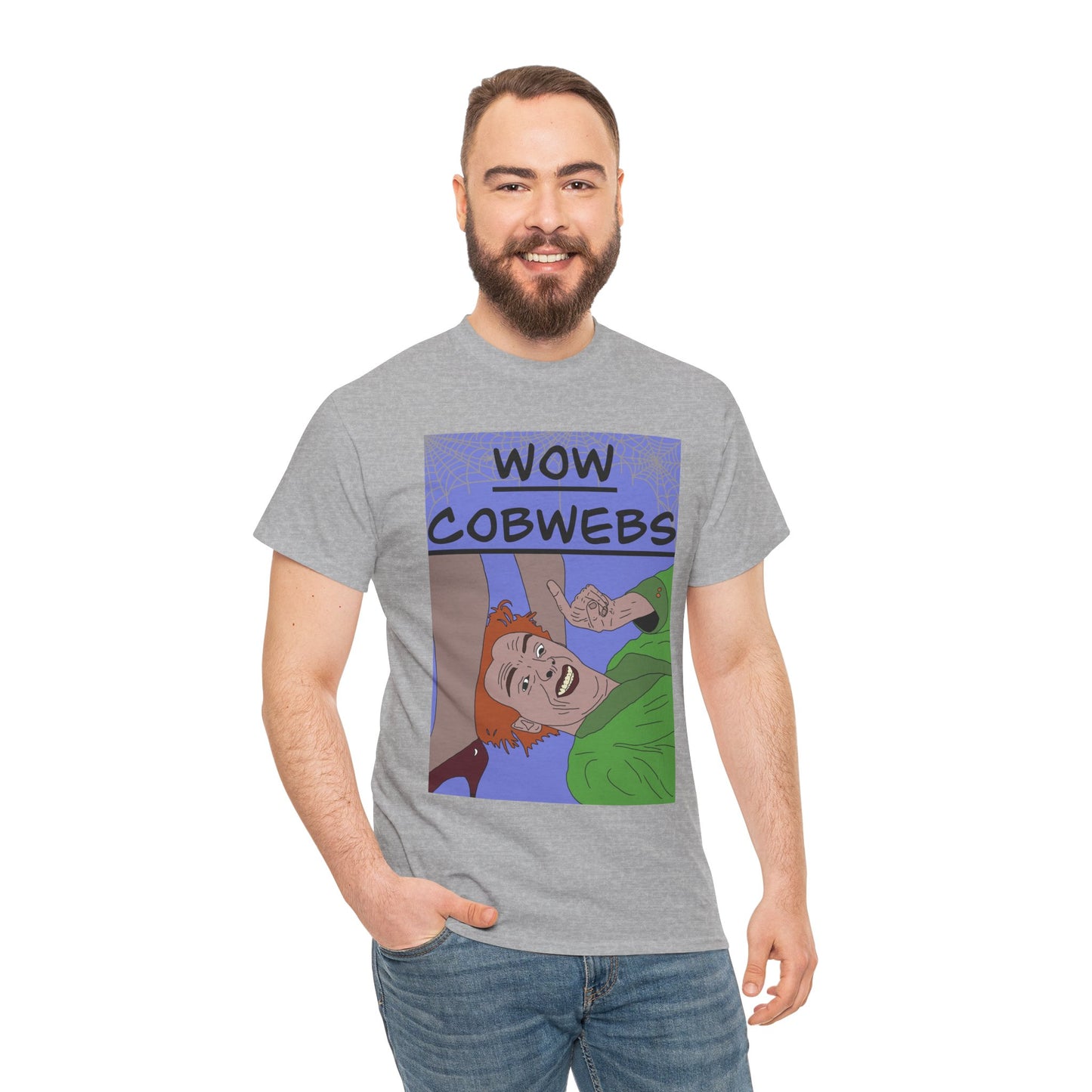 Drop Dead Fred T-Shirt — Funny "Wow Cobwebs" Retro Cartoon Tee