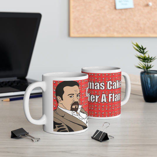 The Office David Brent Christmas Cake | Christmas Mug | More Jam
