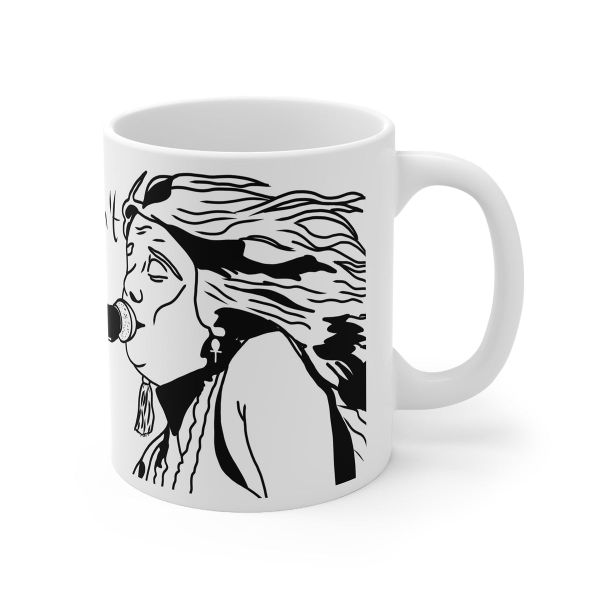 Janis Joplin Mercedes Benz | Music Mug | More Jam