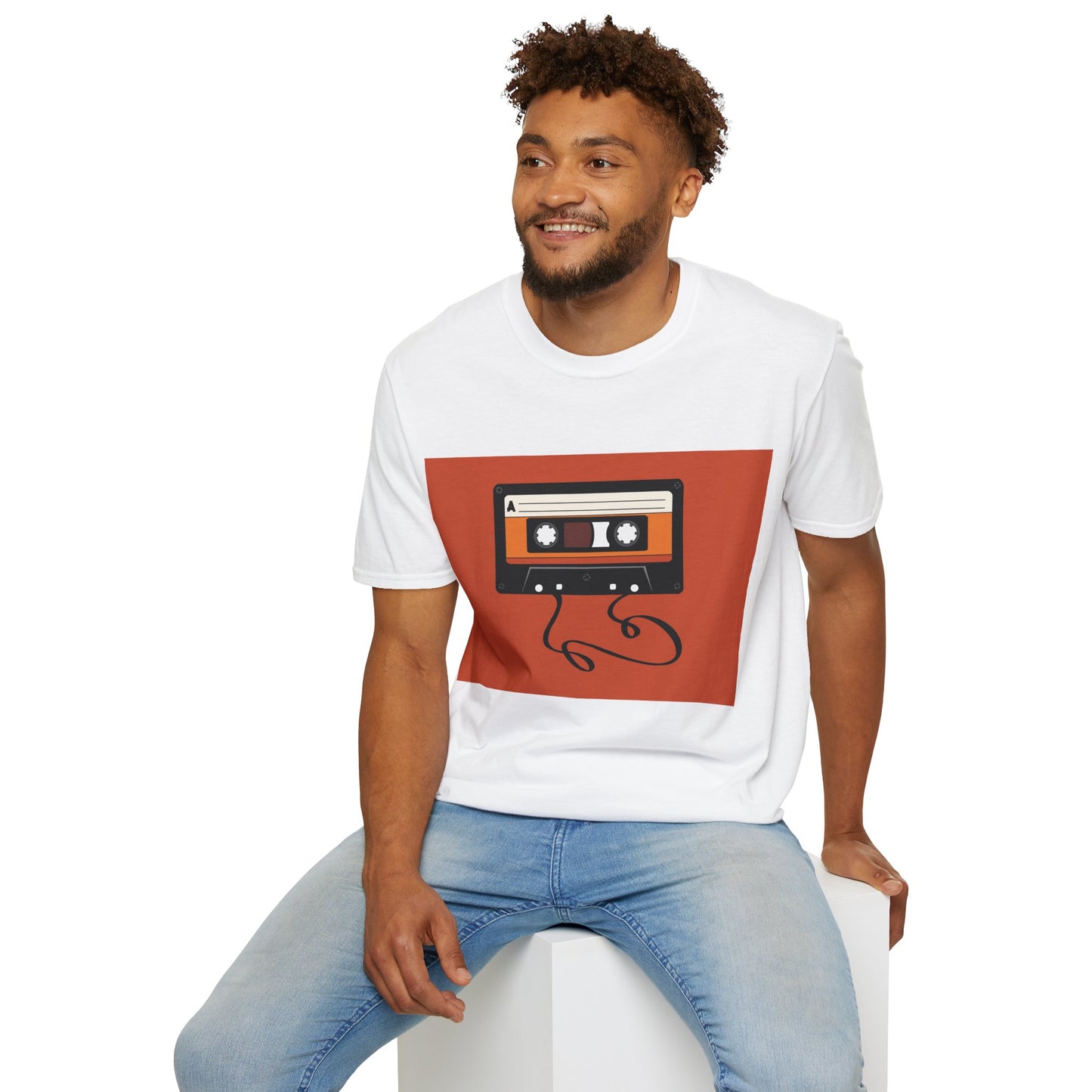 Retro Cassette Tape T-Shirt — Vintage Music Graphic Tee