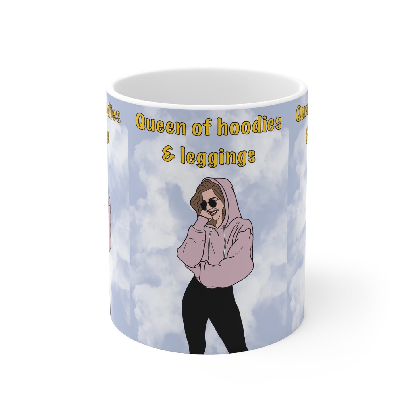 Leggings & Hoodie Queen | Funny Mug | More Jam