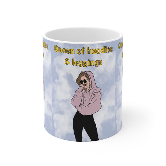 Leggings & Hoodie Queen | Funny Mug | More Jam