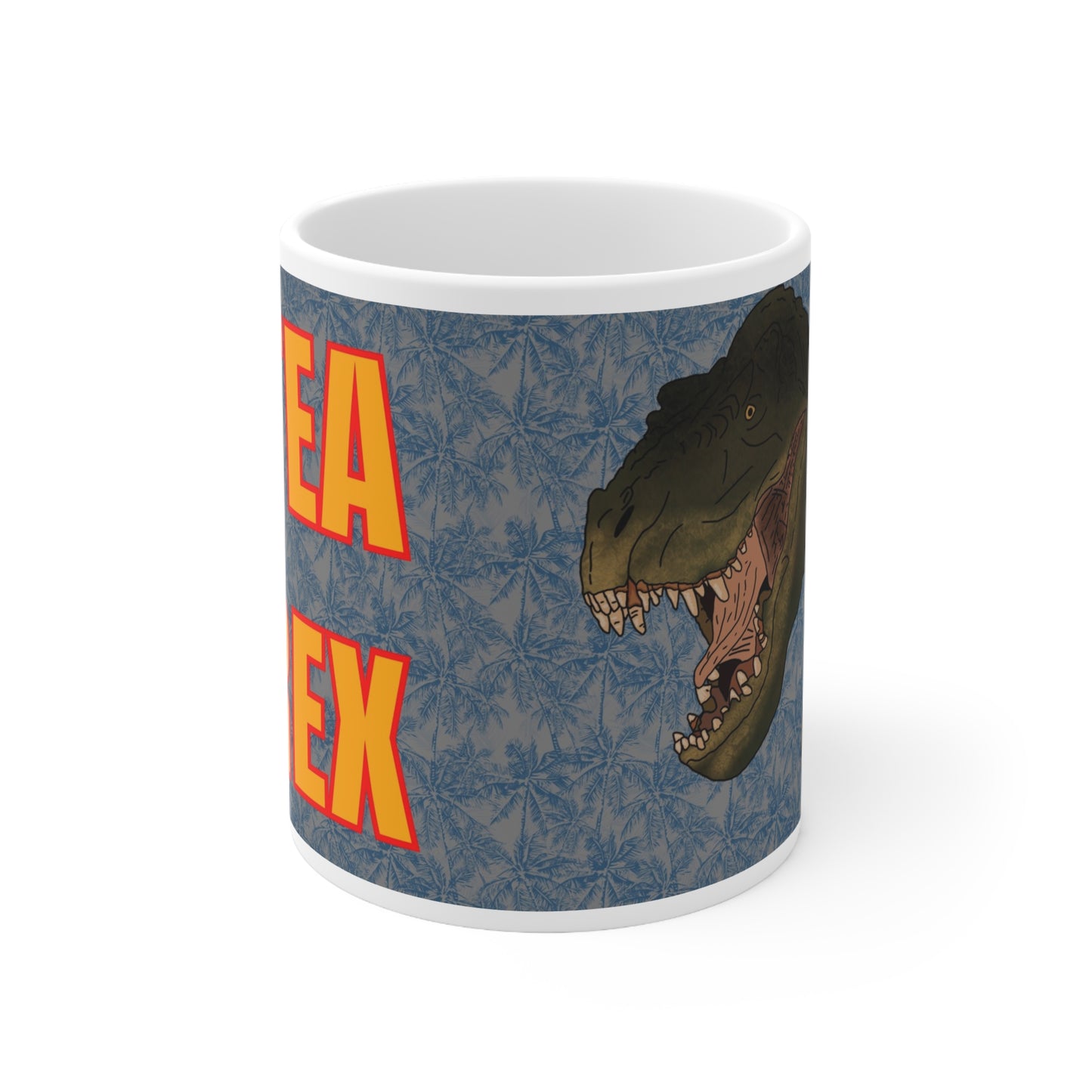 Tea Rex | Funny Dinosaur Mug | More Jam