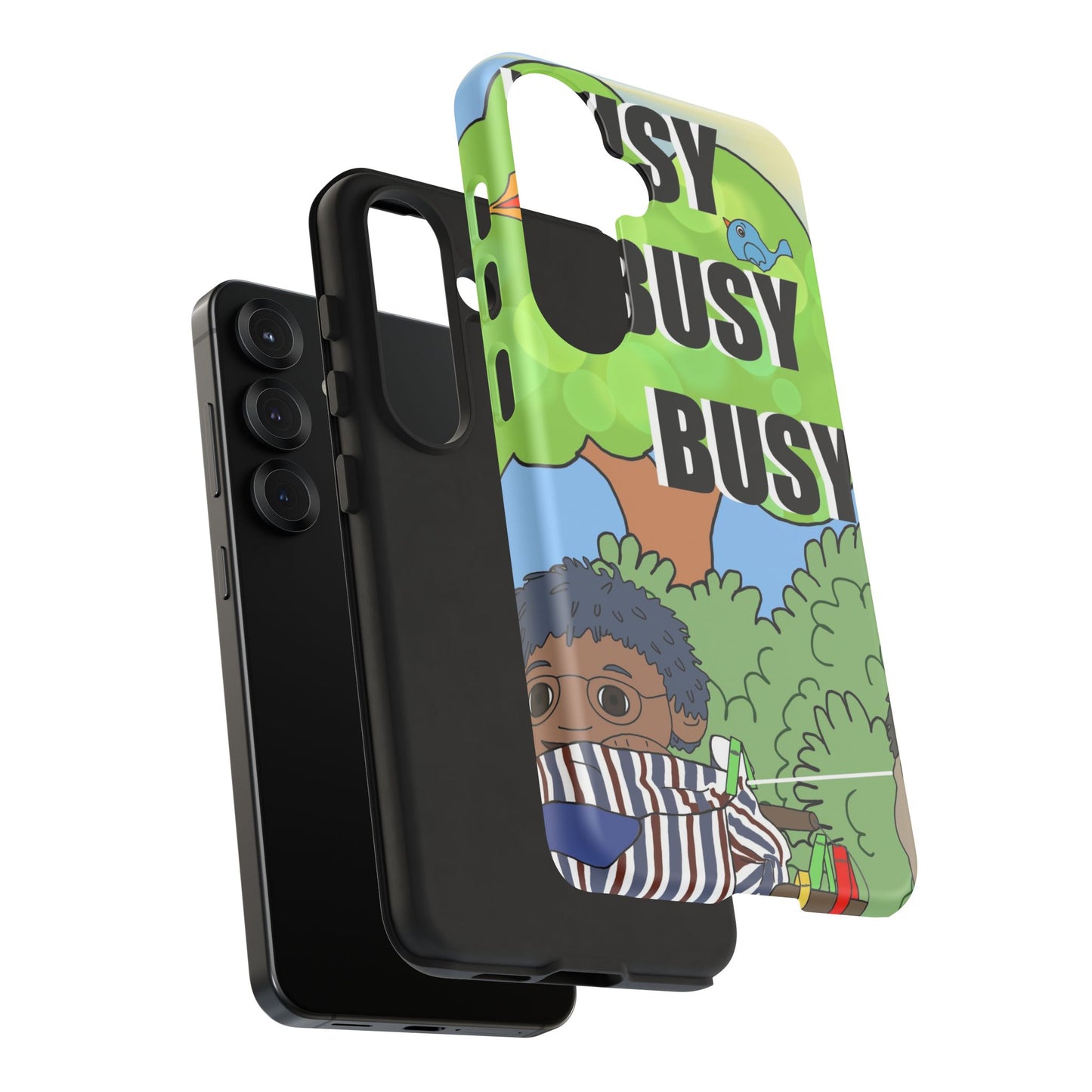 Phone Case — "Busy Busy Busy"