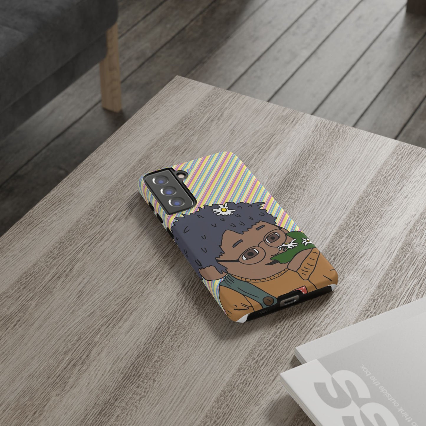 Cute Flowers Tom Phone Case —