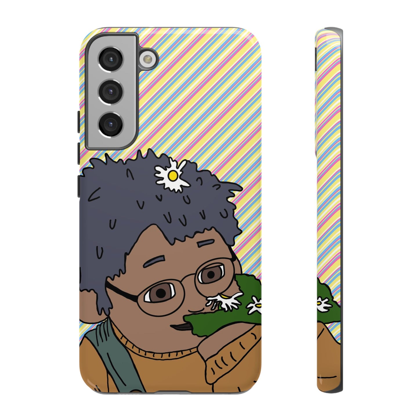 Cute Flowers Tom Phone Case —