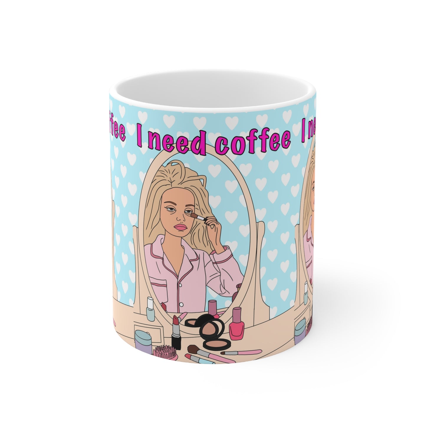 Barbie I Need Coffee | Funny Mug | More Jam