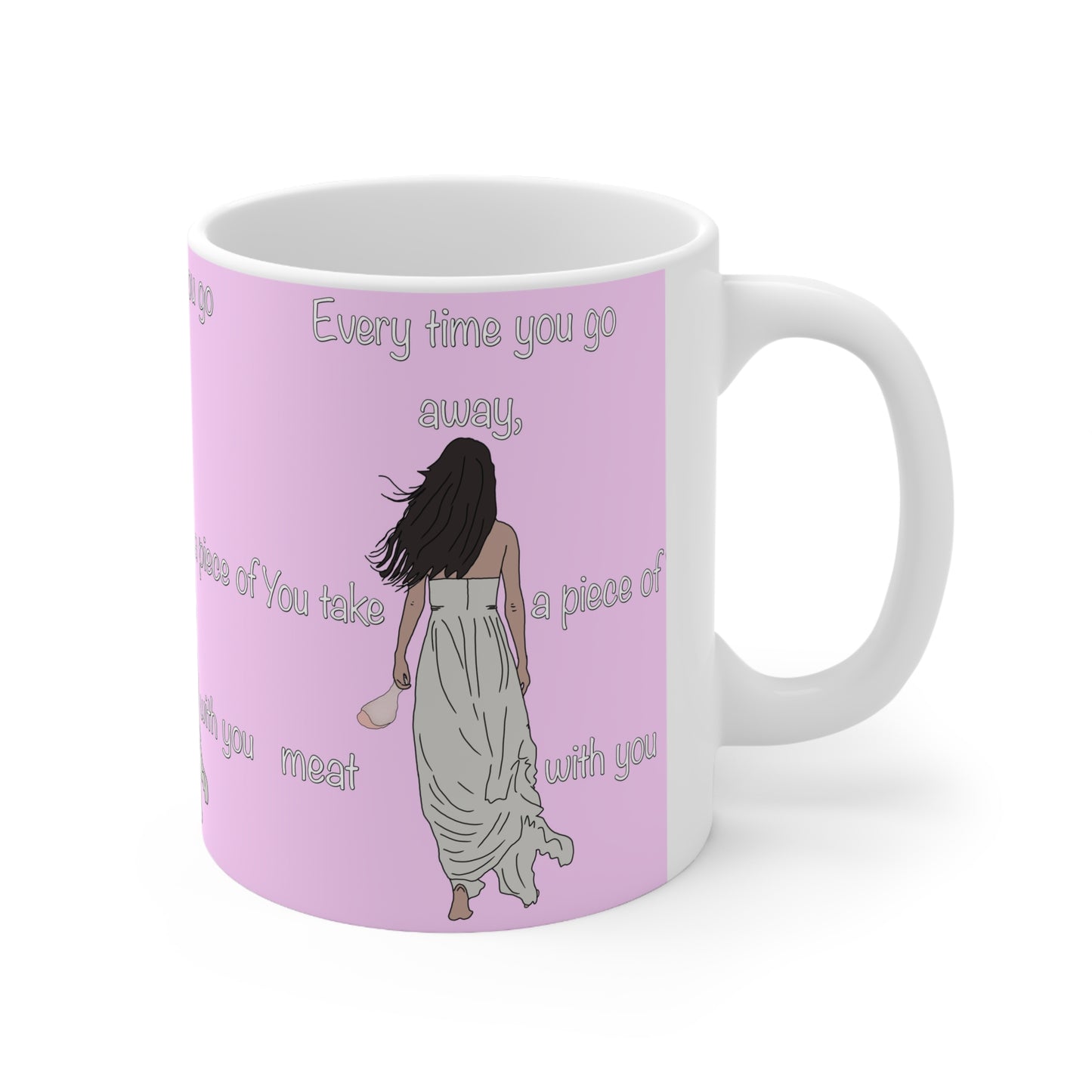 Funny Misheard Lyrics Ceramic Coffee Cup