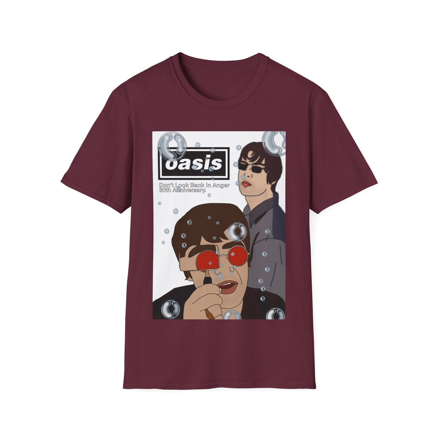 Oasis Don’t Look Back In Anger 30th Anniversary T-Shirt | More Jam