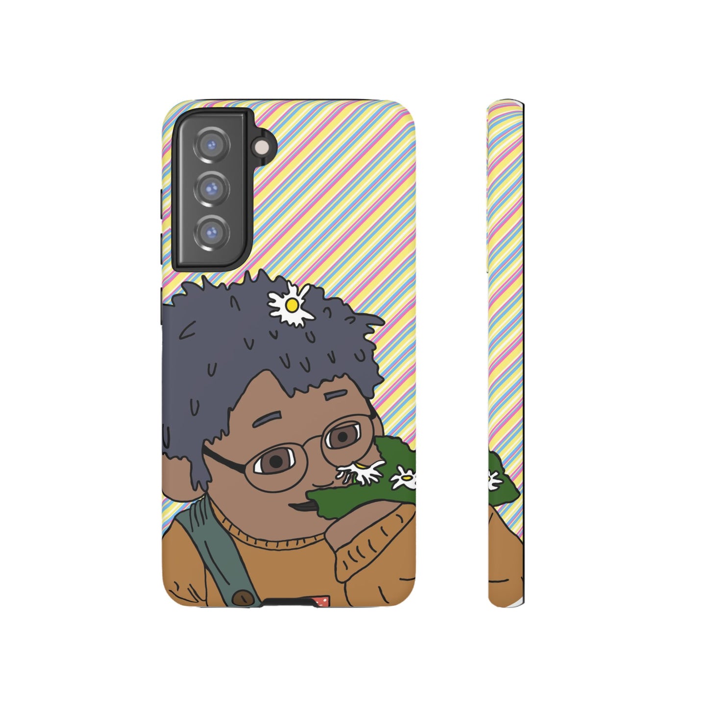 Cute Flowers Tom Phone Case —