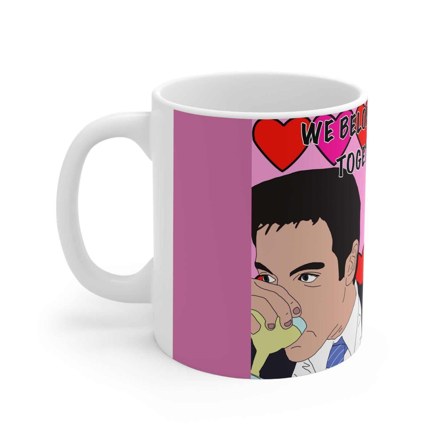 The Office Ryan & Kelly Coffee Mug — "We Belong Together"