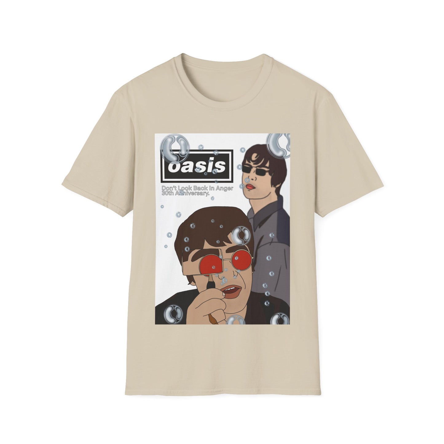 Oasis Don’t Look Back In Anger 30th Anniversary T-Shirt | More Jam