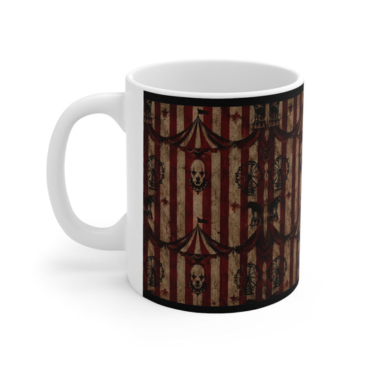 Gothic Circus Pattern Mug | More Jam