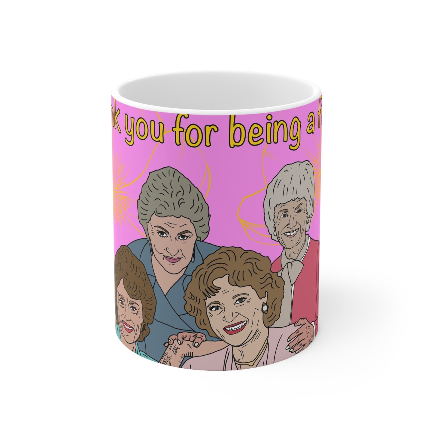 Golden Girls 'Thank You for Being a Friend' Ceramic Coffee Mug
