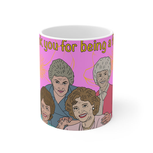 Golden Girls 'Thank You for Being a Friend' Ceramic Coffee Mug