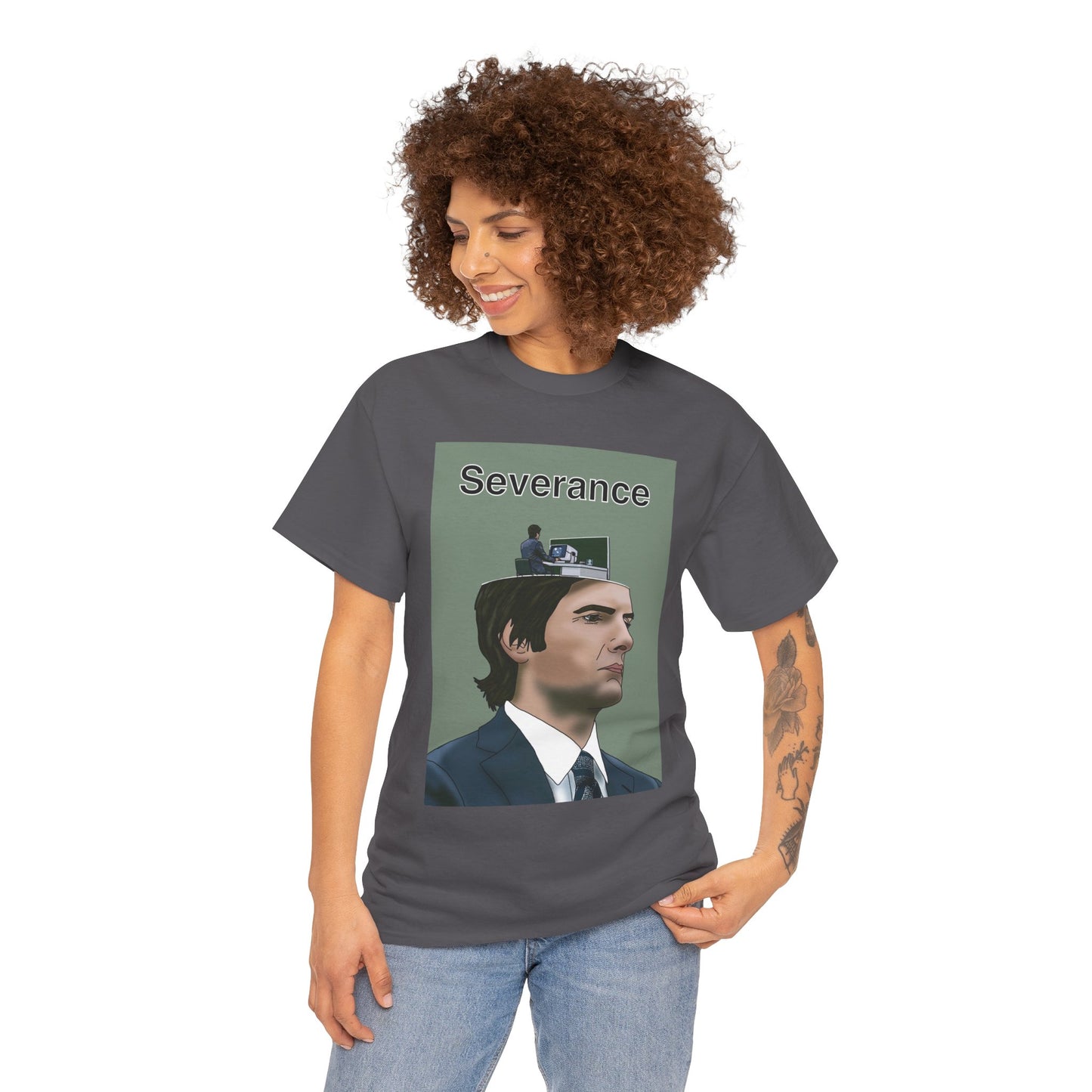 Severance Tee — Minimalist TV-Series Graphic T-Shirt