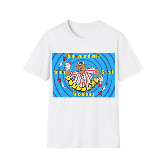 T-Shirt — 'Hope Your Day is Super Bullseye! Smashing' Carnival Target Graphic Tee