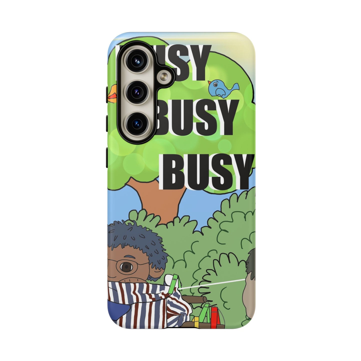 Phone Case — "Busy Busy Busy"