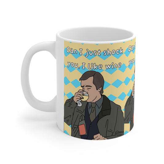 Alan Partridge | Can I Just Shock You Mug | More Jam
