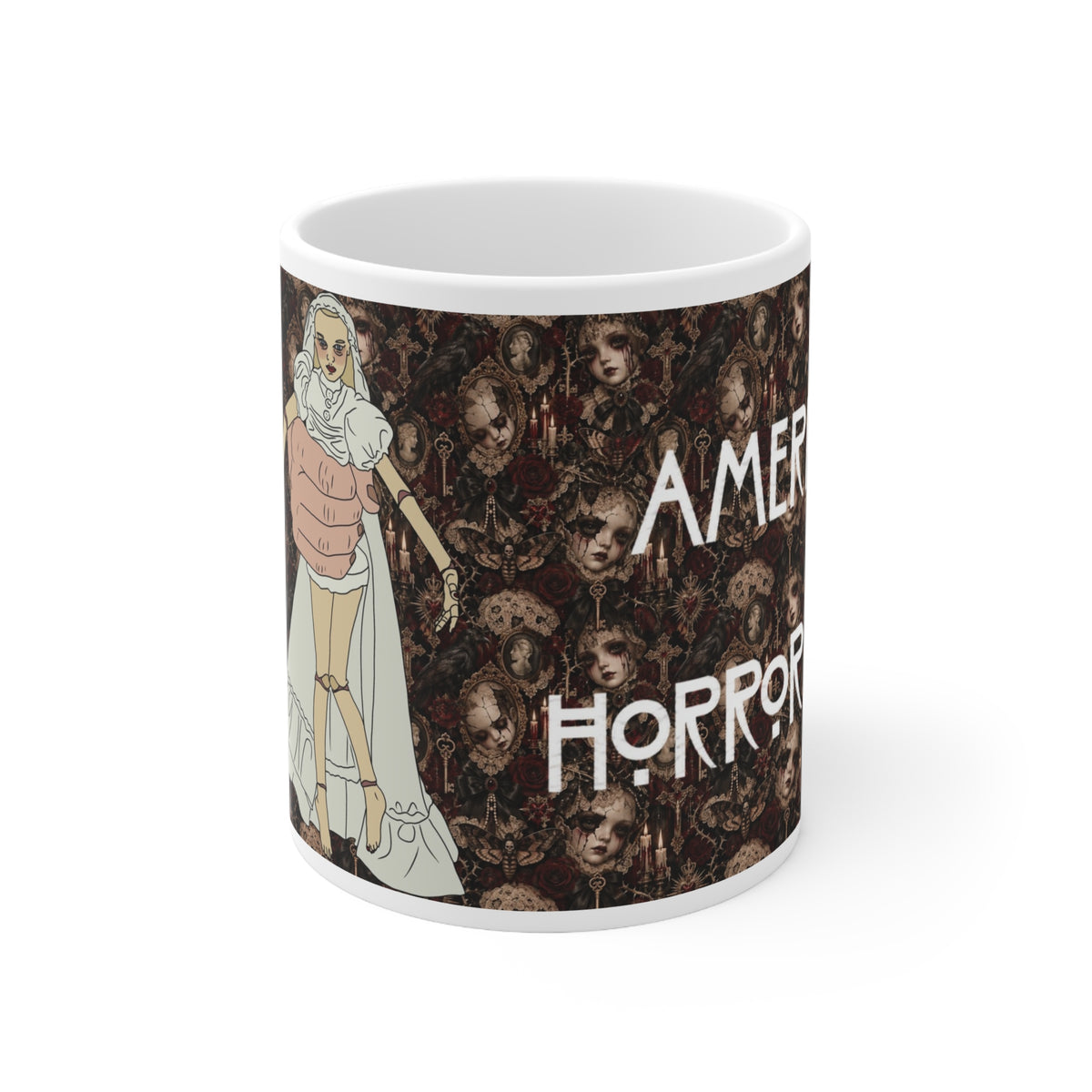 American Horror Story Doll | Patterned Mug | More Jam