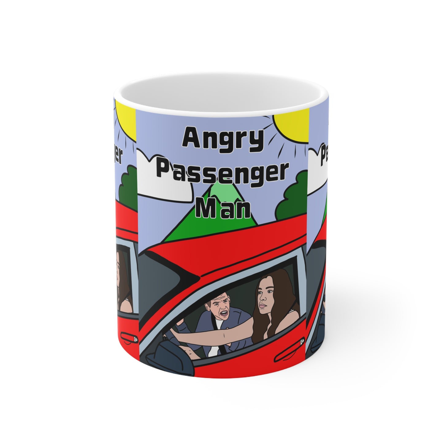 Angry Passenger | Funny Mug | More Jam