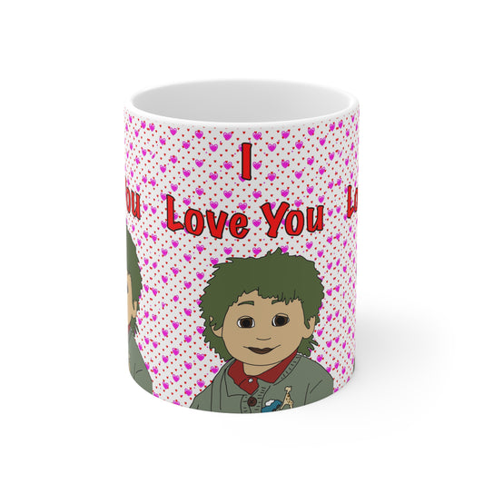I Love You  Mug – Cute Valentine’s Day Ceramic Coffee Cup