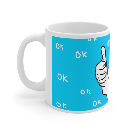 Terminator Ok Ok Ok | Thumbs Up Mug | More Jam