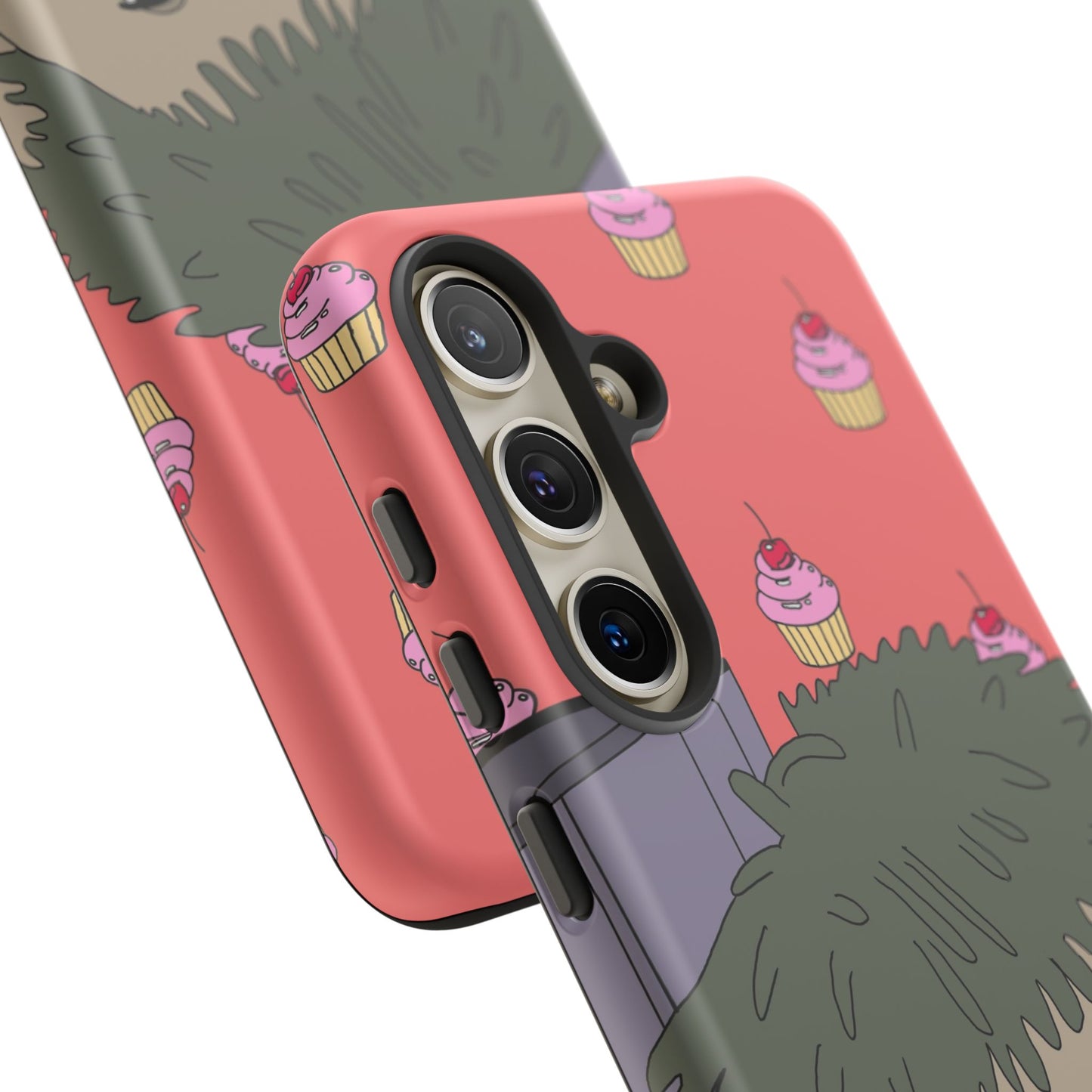 Cute Cupcake Tiny Phone Case — Whimsical Retro Character Protective Cover