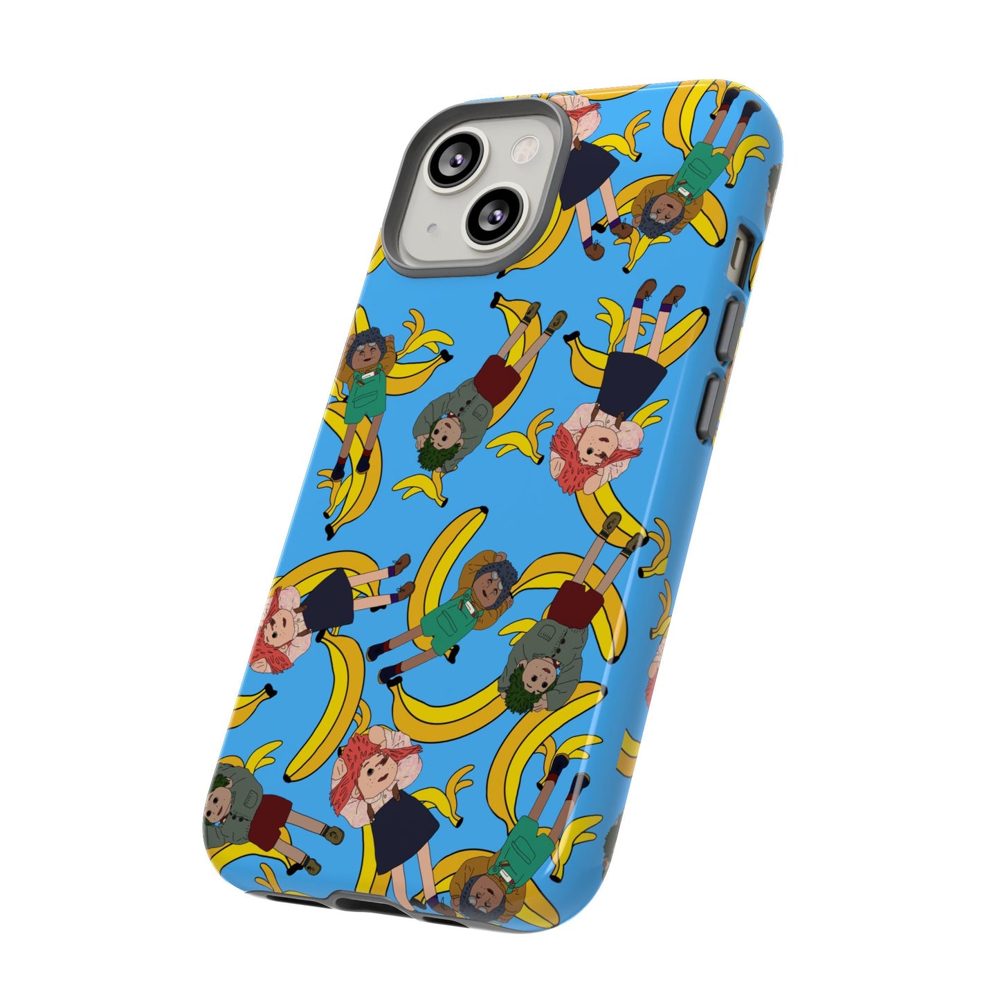Banana Tots Pattern Phone Case — Cute Cartoon Phone Cover
