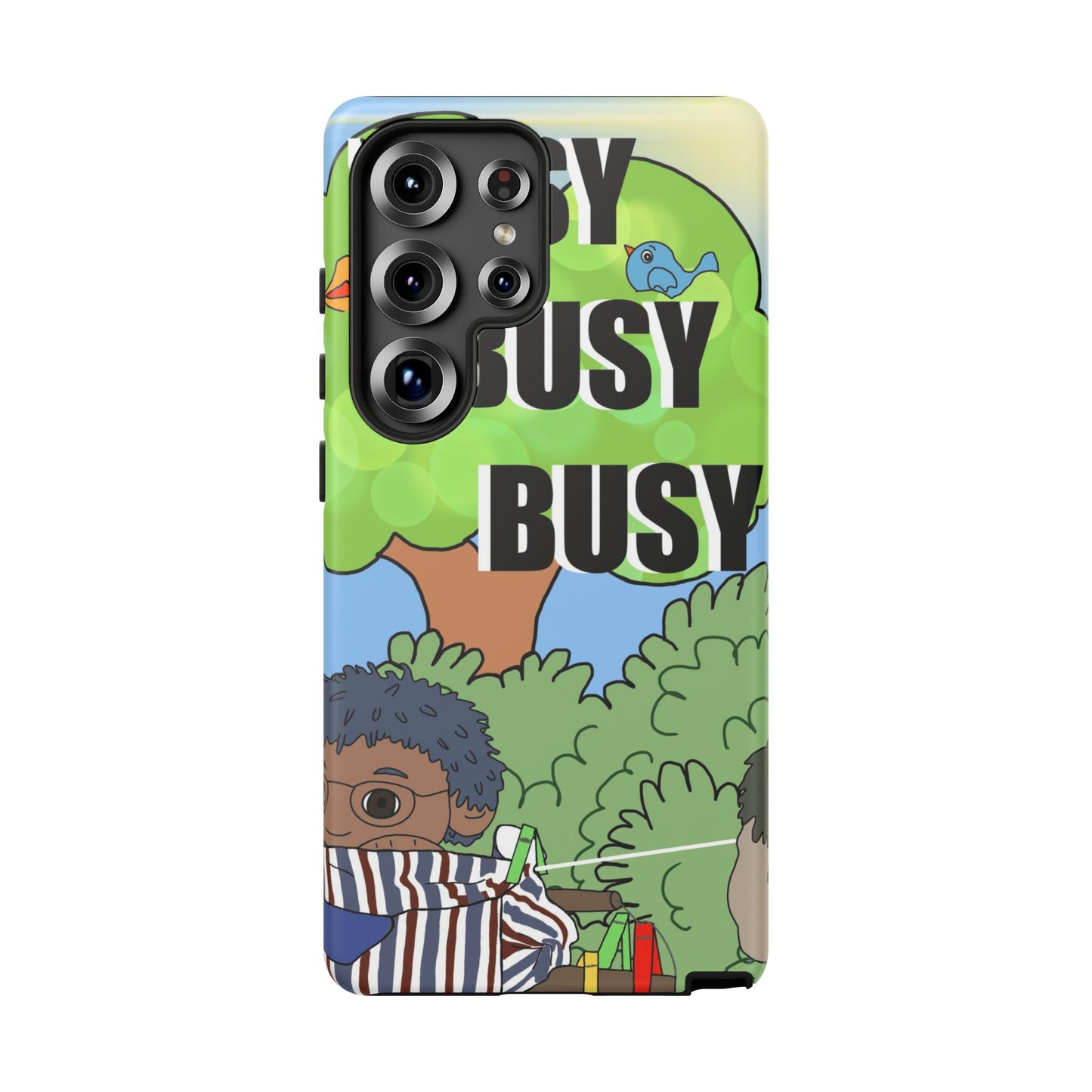 Phone Case — "Busy Busy Busy"