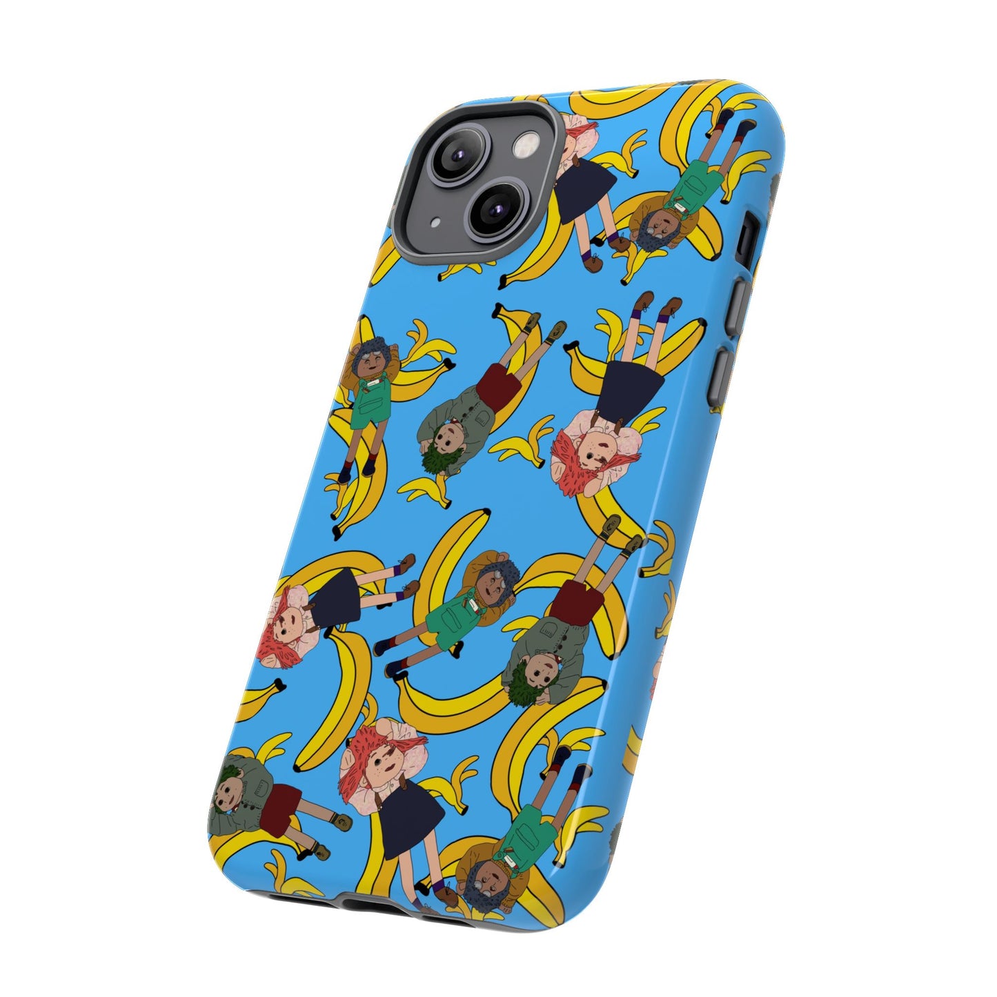 Banana Tots Pattern Phone Case — Cute Cartoon Phone Cover