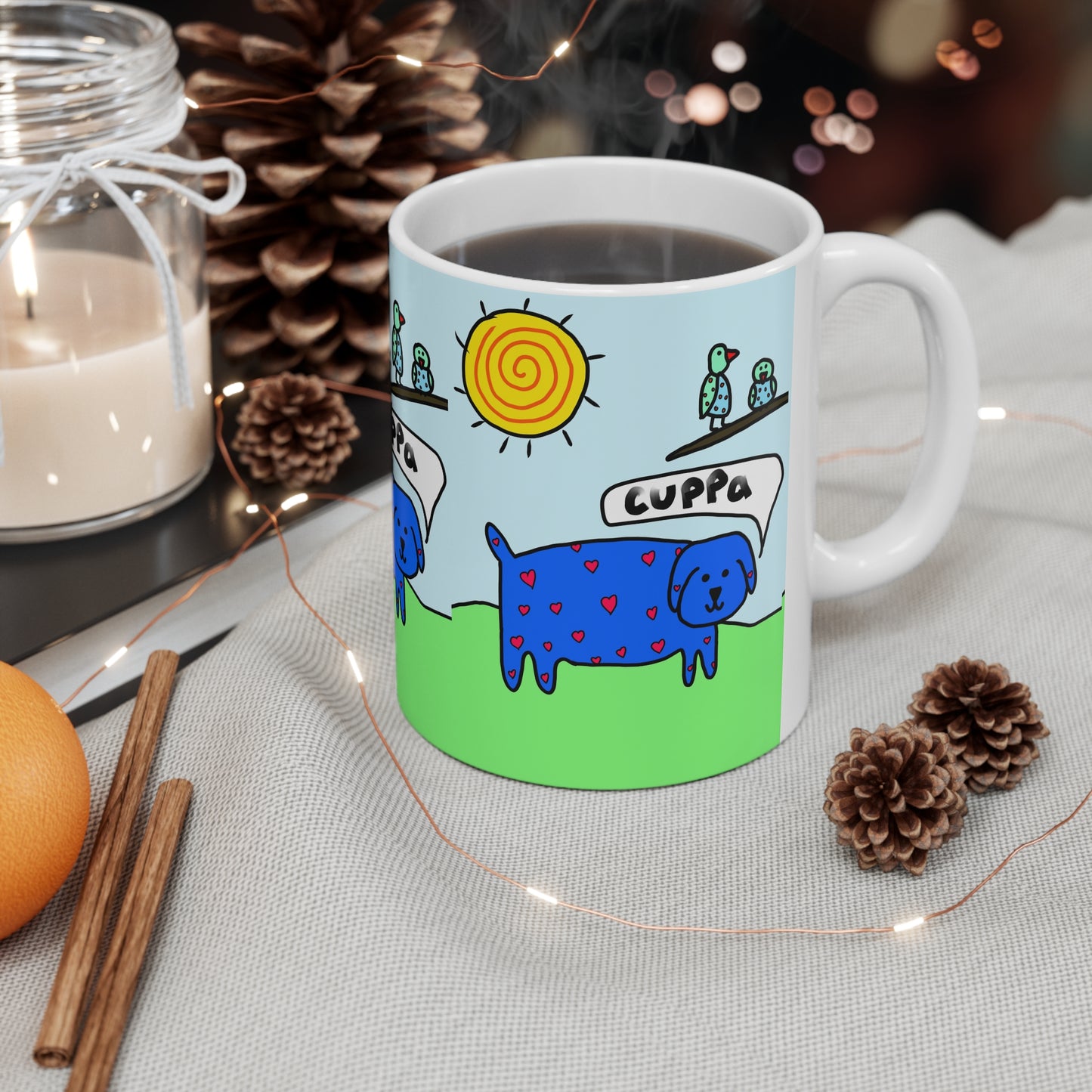 Bright Dog Cuppa | Funny Mug | More Jam