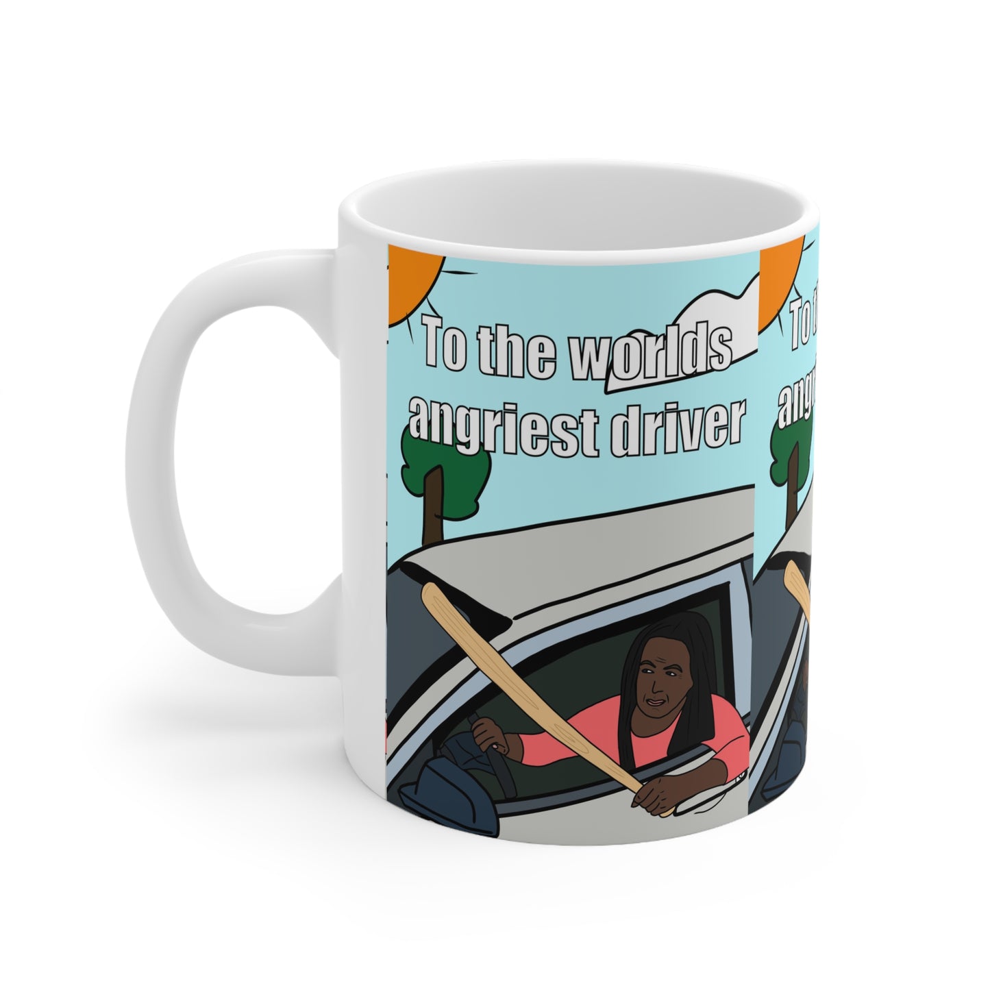 Angry Driver | Funny Mug | More Jam