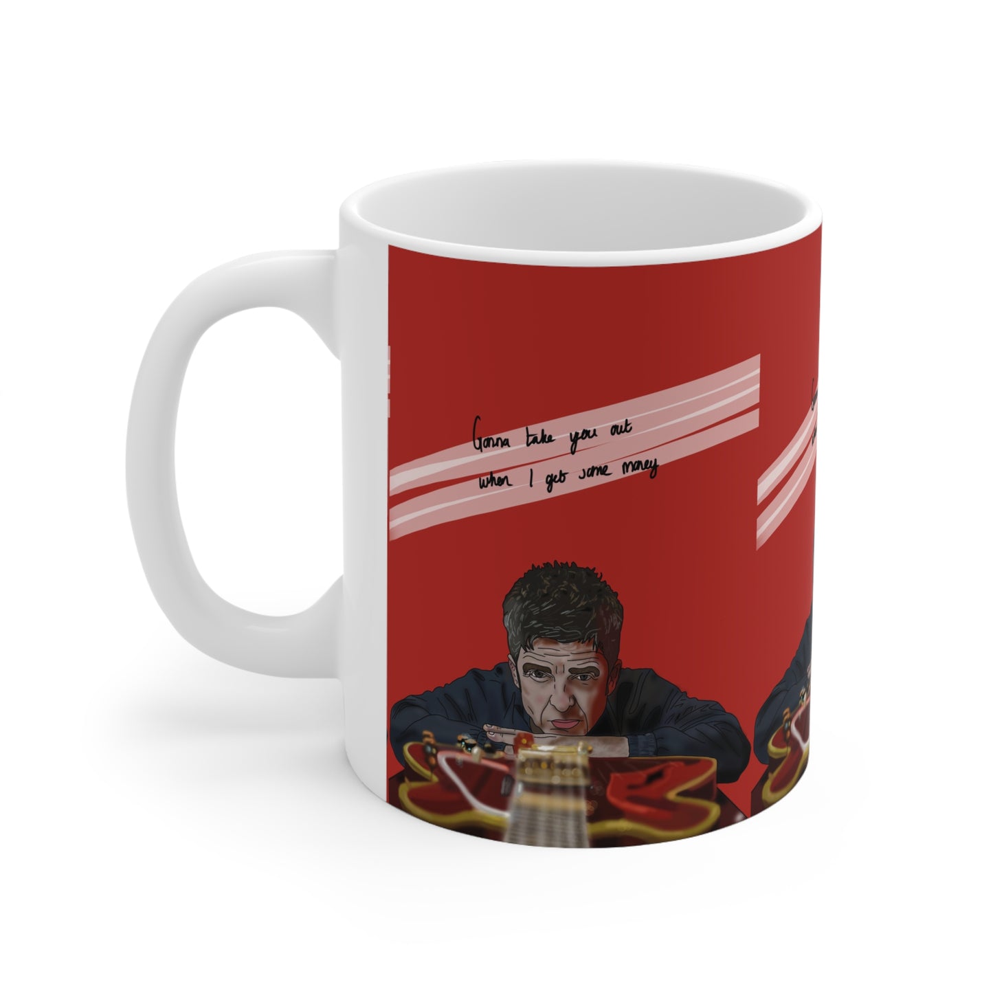 Noel Gallagher Dead in the Water Ceramic Mug