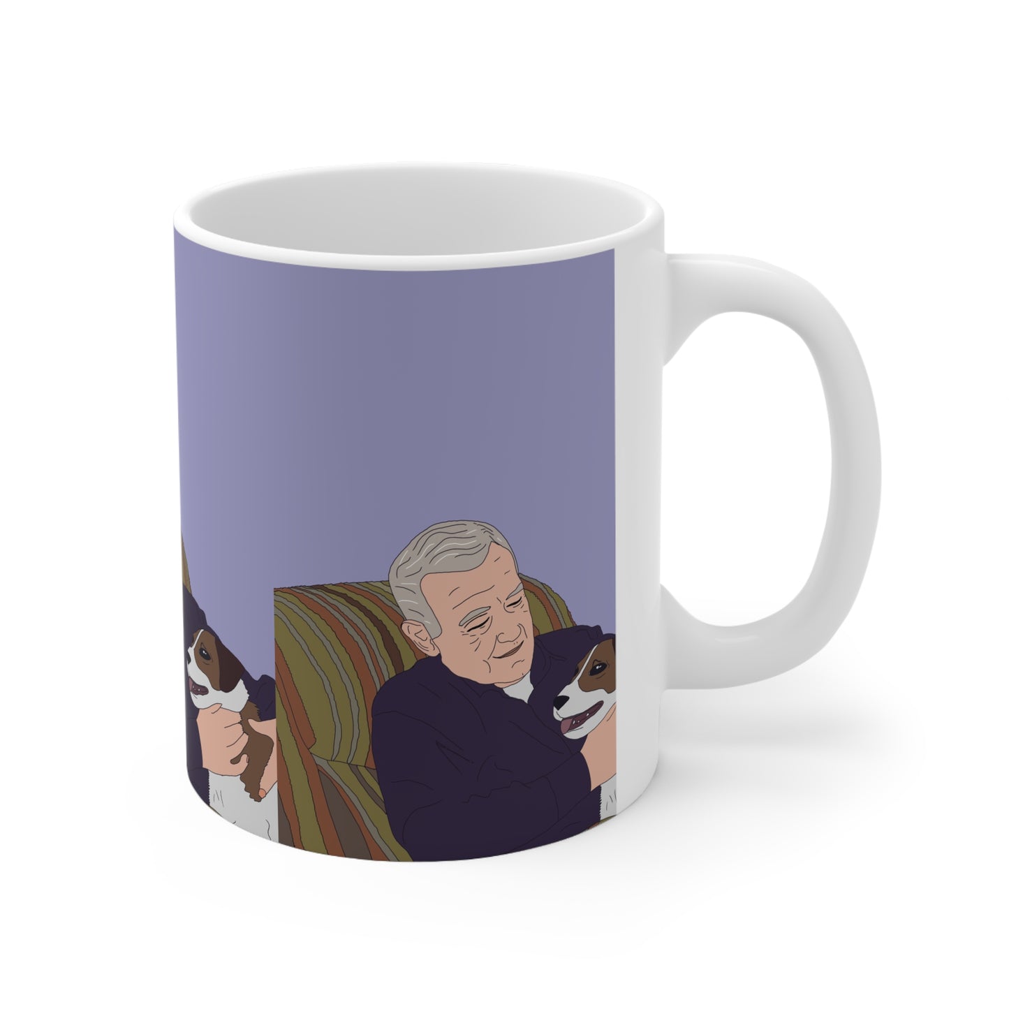 Martin Crane & Eddie Frasier Ceramic Coffee Mug —