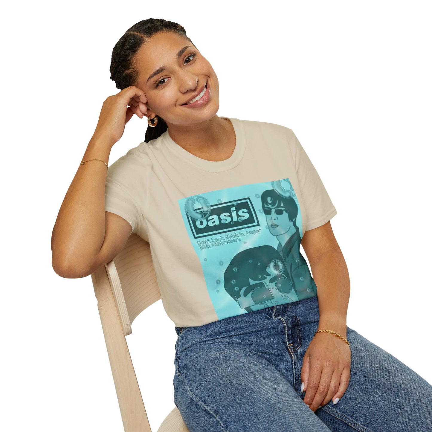 Oasis 30th Anniversary Don’t Look Back In Anger  T-Shirt | More Jam