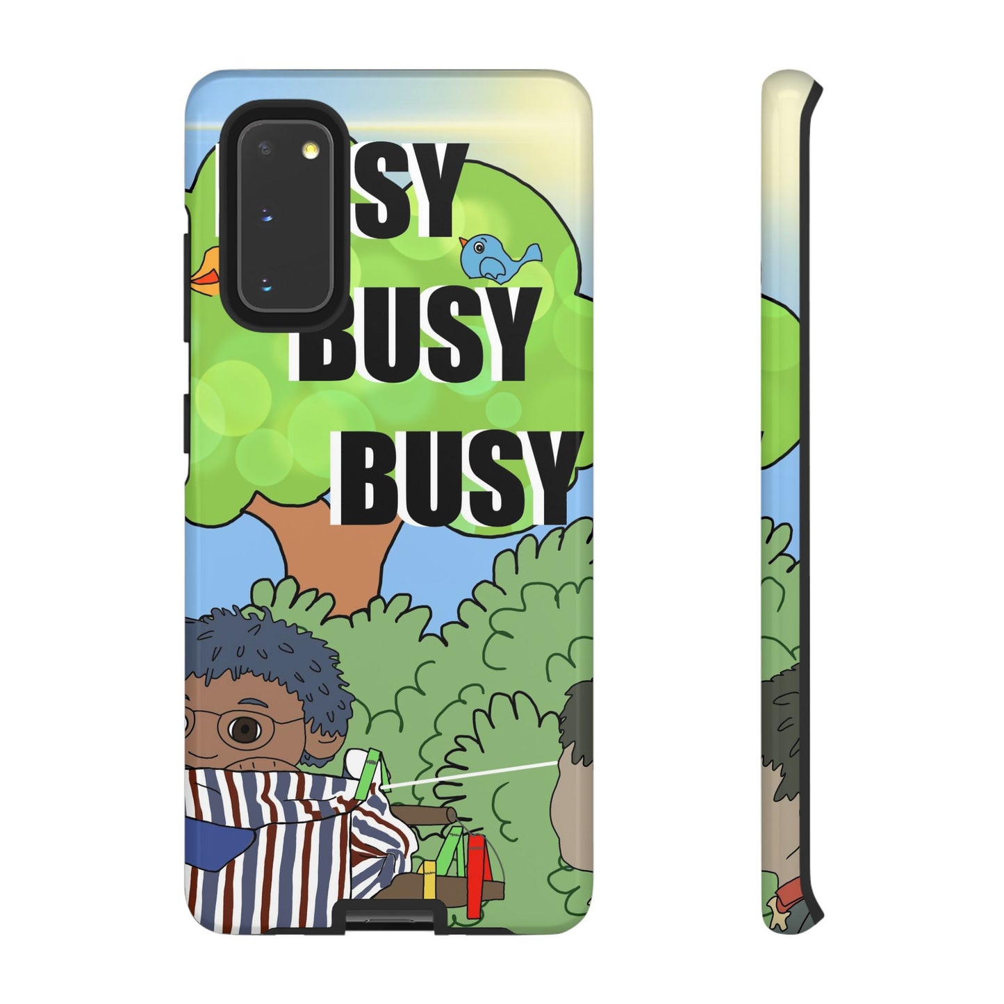 Phone Case — "Busy Busy Busy"