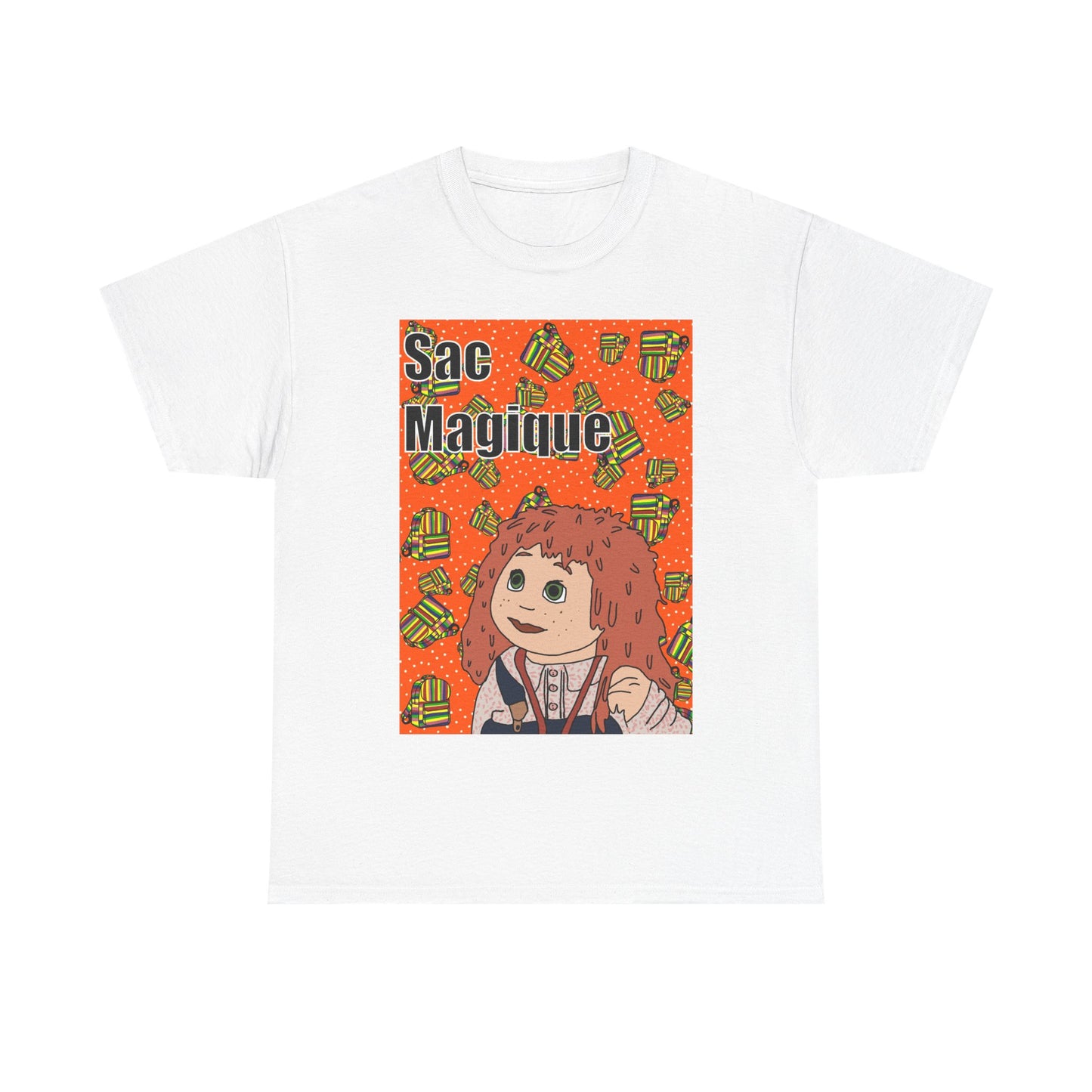 Tilly 'Sac Magique' Graphic Tee — Cute Retro Illustration Shirt